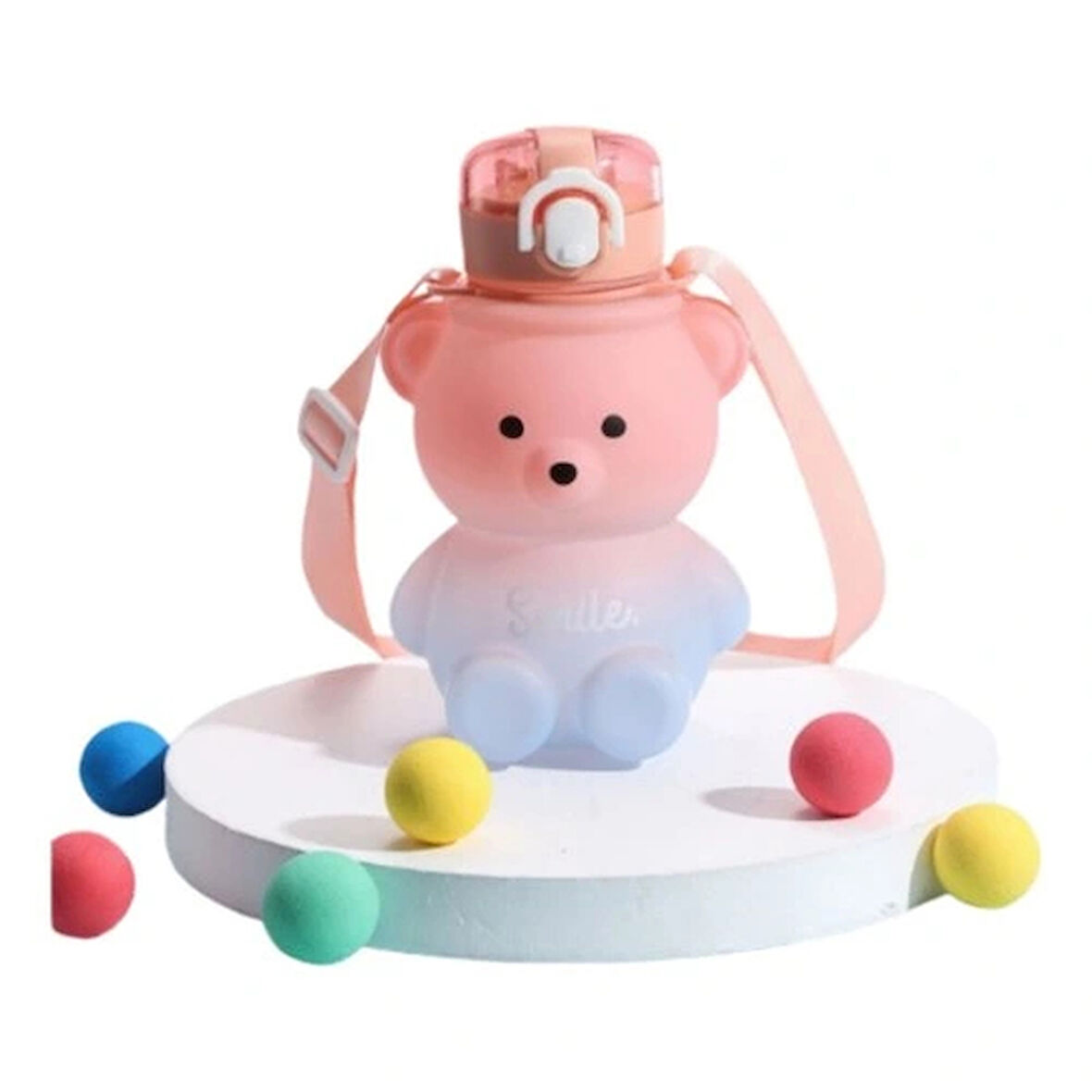 Dodes Ayıcık Pipetli Su Matarası