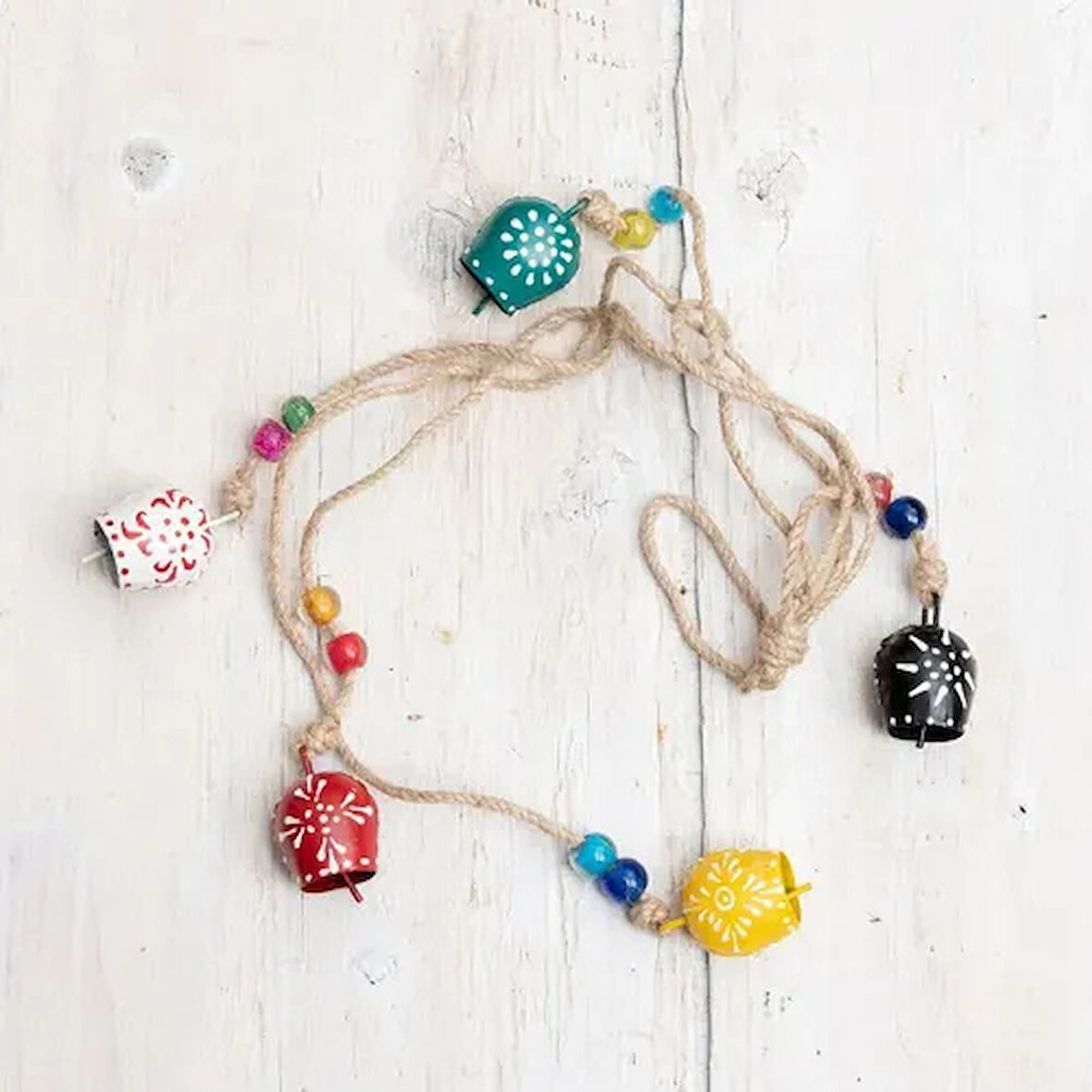 Dodes Desenli 4'lü Çan Süs Seti