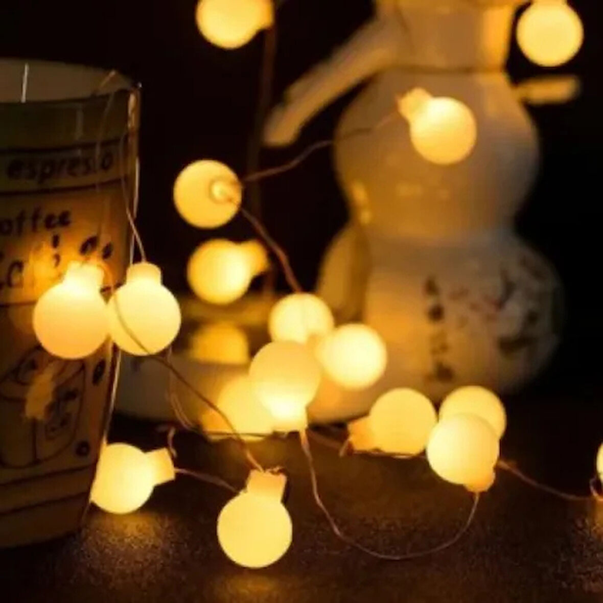 Dodes 5m 28 Led Gün Işığı Şeffaf Kablo Fişli Eklemeli