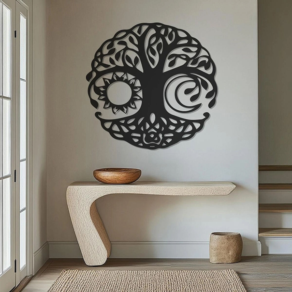 Hayat ağaç dekoratif modern dekor tablo 