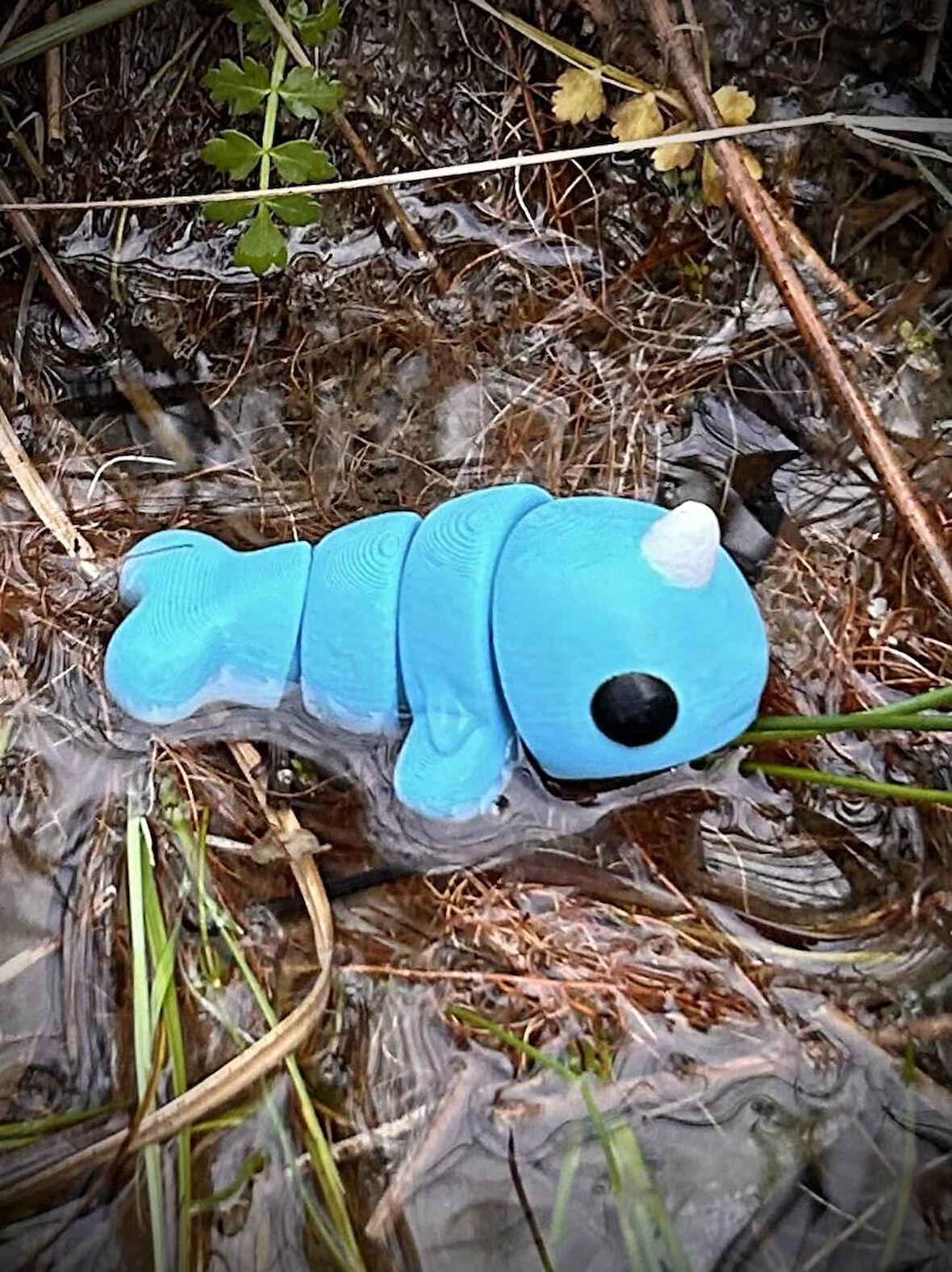 Deniz Gergedanı Oyuncak - Okyanusun Büyülü Yaratığı! 🌊🦏 3d Hareketli Organik Model - Orta Boy