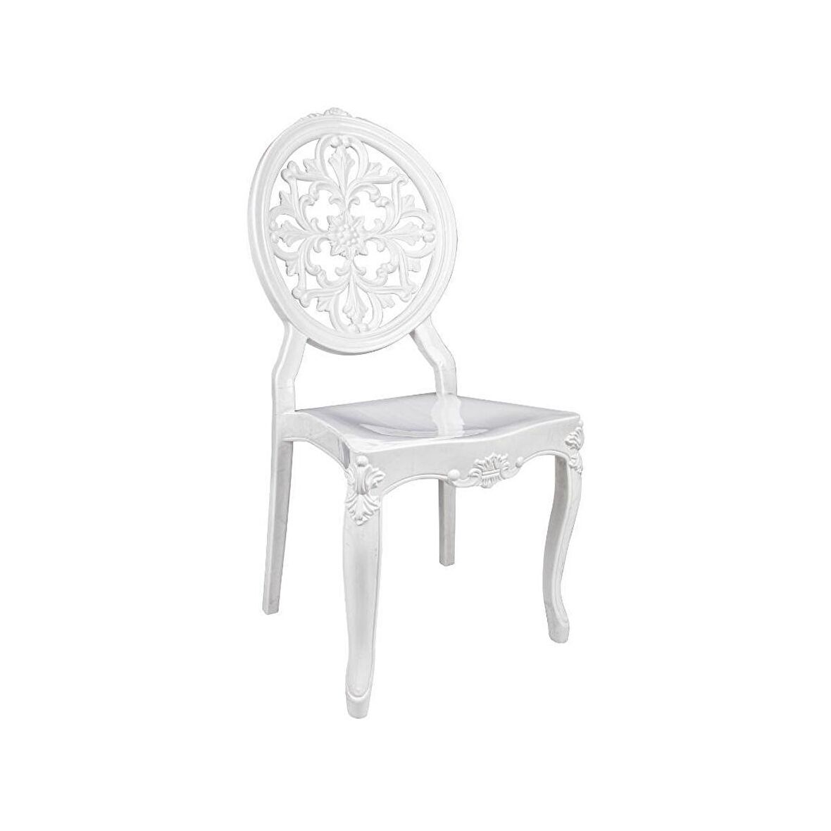 Mandella Diva Sandalye C Modeli (2 Adet) Beyaz