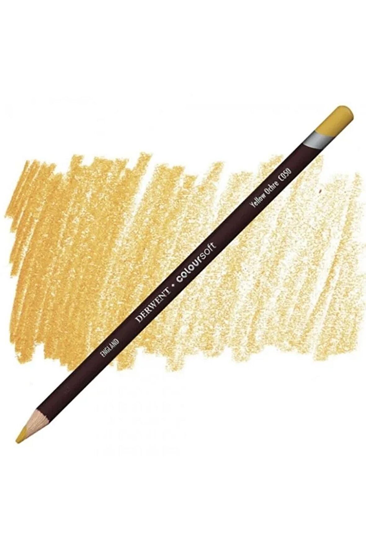 Derwent Coloursoft Pencil Yellow Ochre (c050)