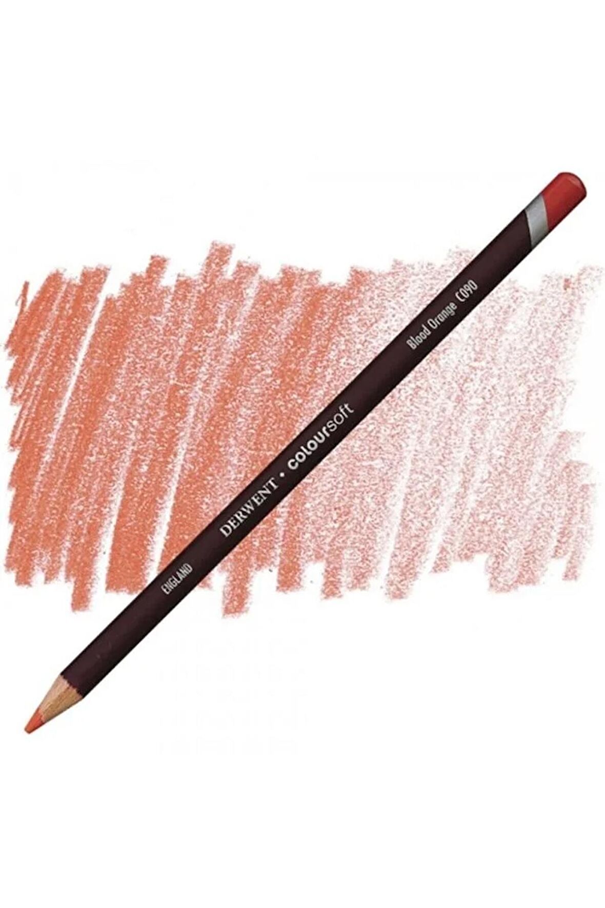 Derwent Coloursoft Pencil Blood Orange (c090)