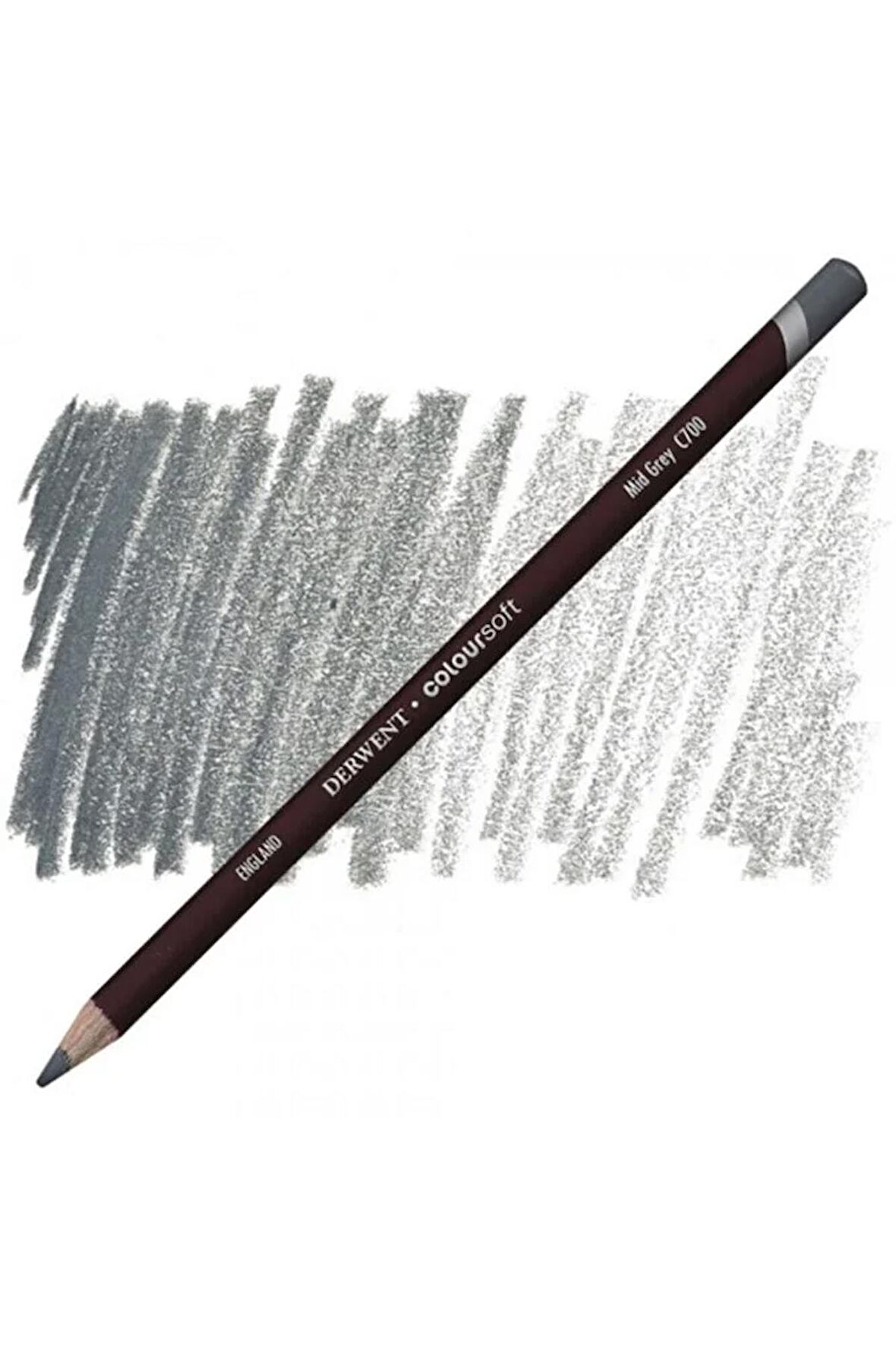 Derwent Coloursoft Pencil Mid Grey (c700)