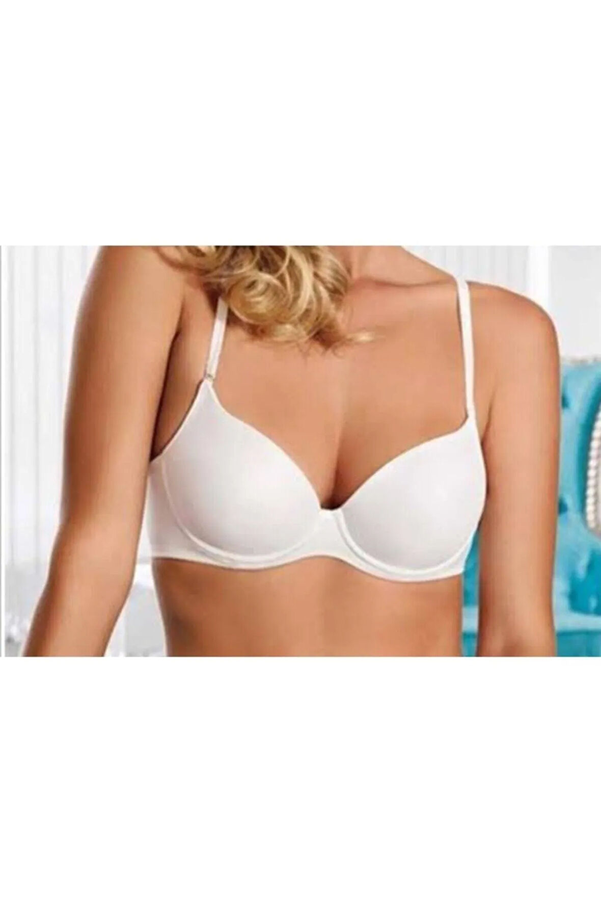 Destekli Push-up Ten Rengi Sütyen