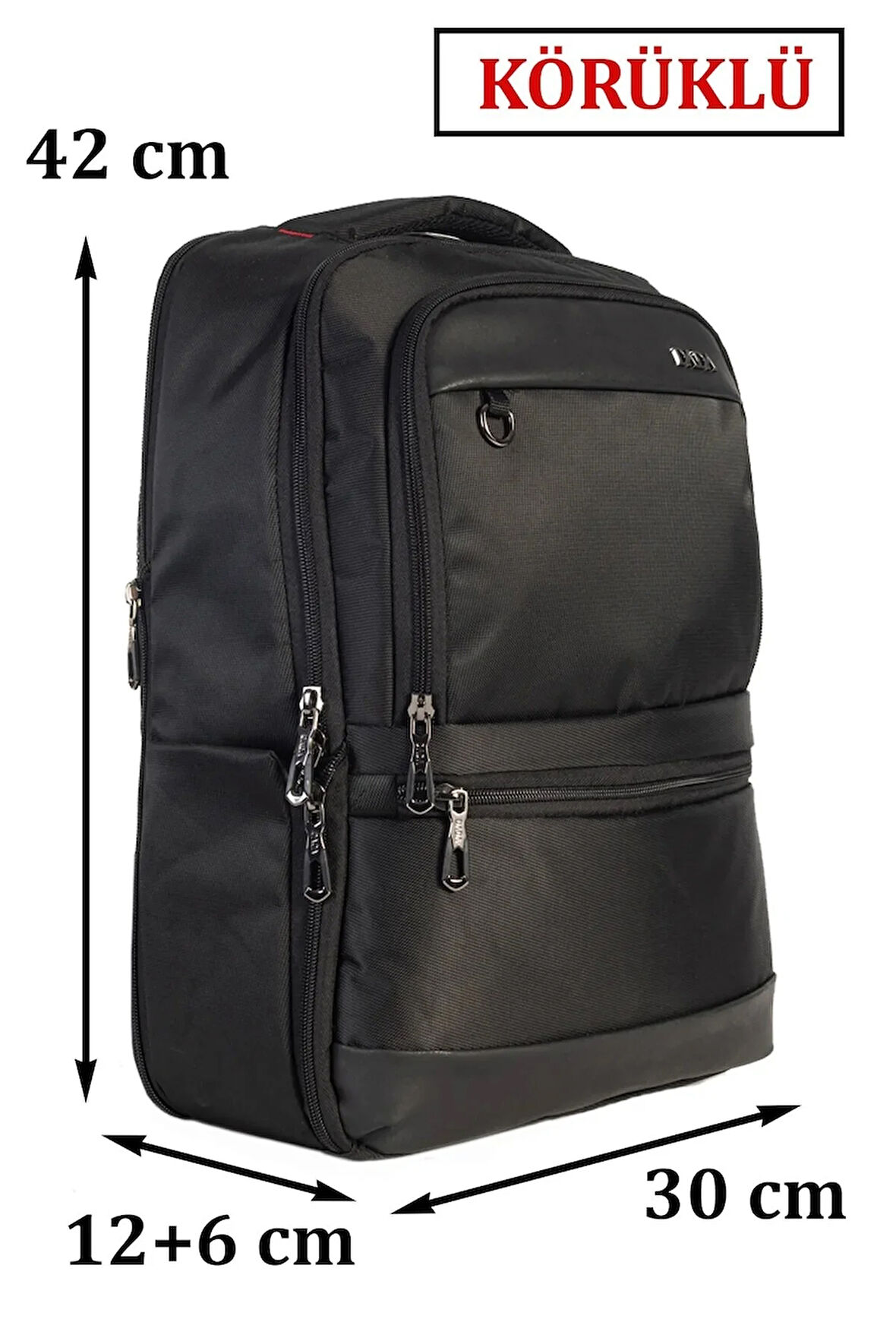 DİAS-AVM Notebook Sırt Çantası 14 inç 15,6 inç Usb Özellikli Darbe Dayanıklı Su İtici Yüzey Körüklü