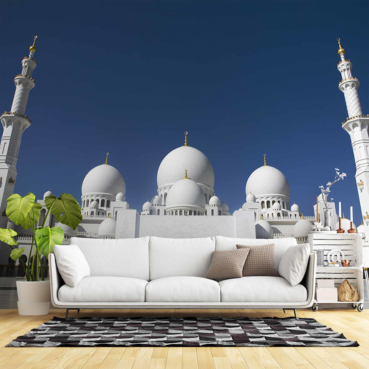 Şeyh Zayid Abu Dhabi Camisi Duvar Kağıdı
