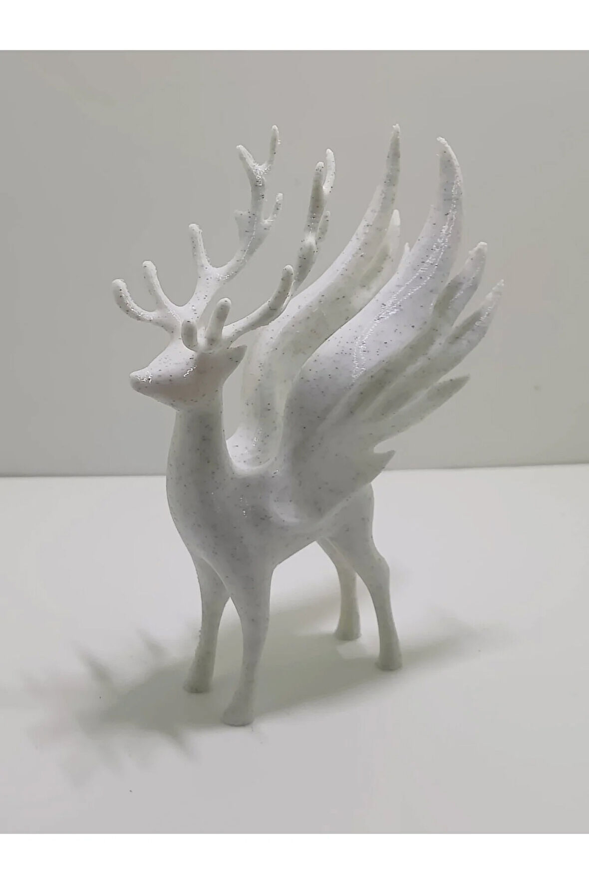 Eşsiz ve Sanatsal 3D Baskı Geyik Dekoratif Obje