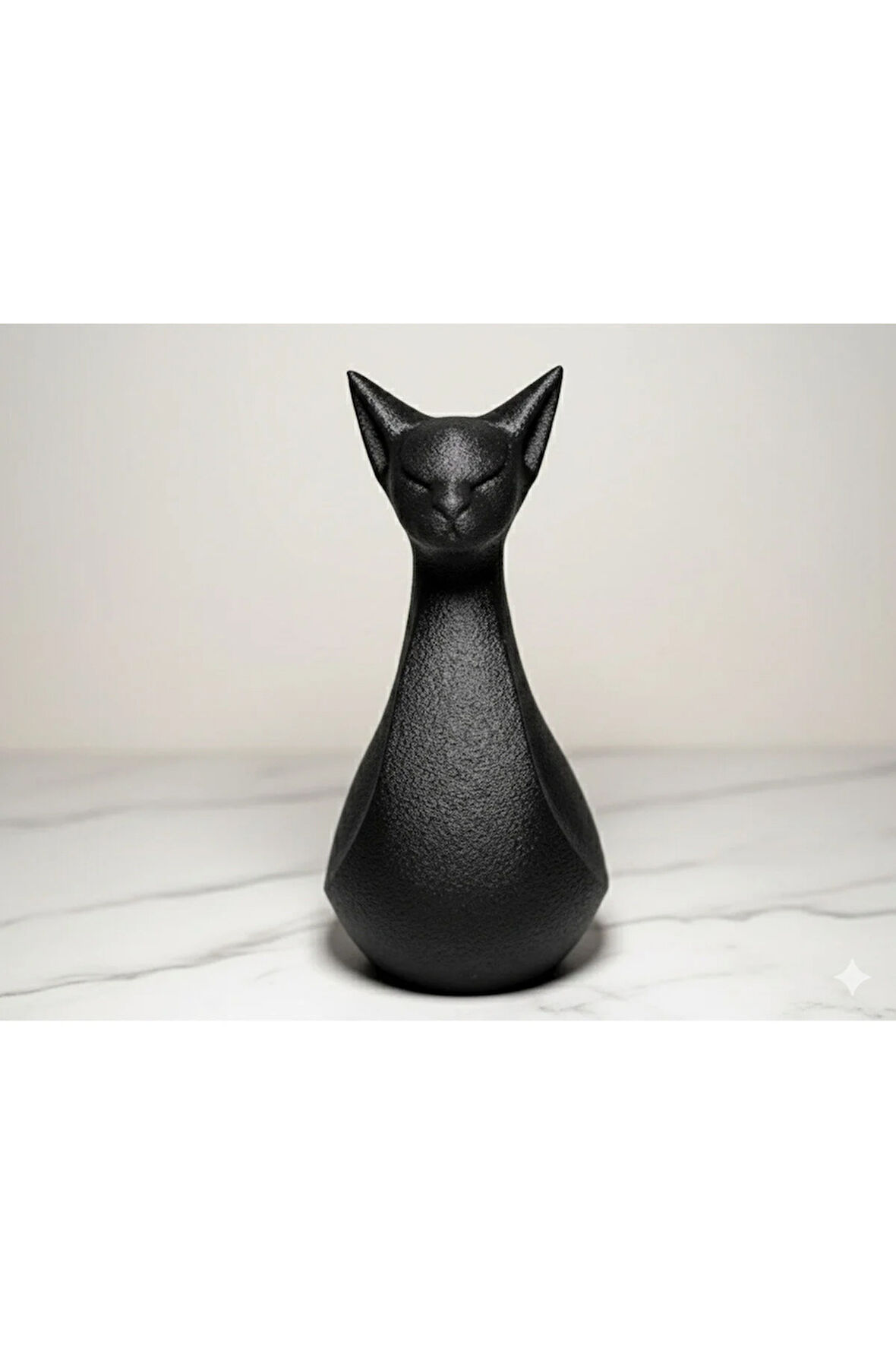 Soyut Kedi Figürü - 16 cm 3D Baskı