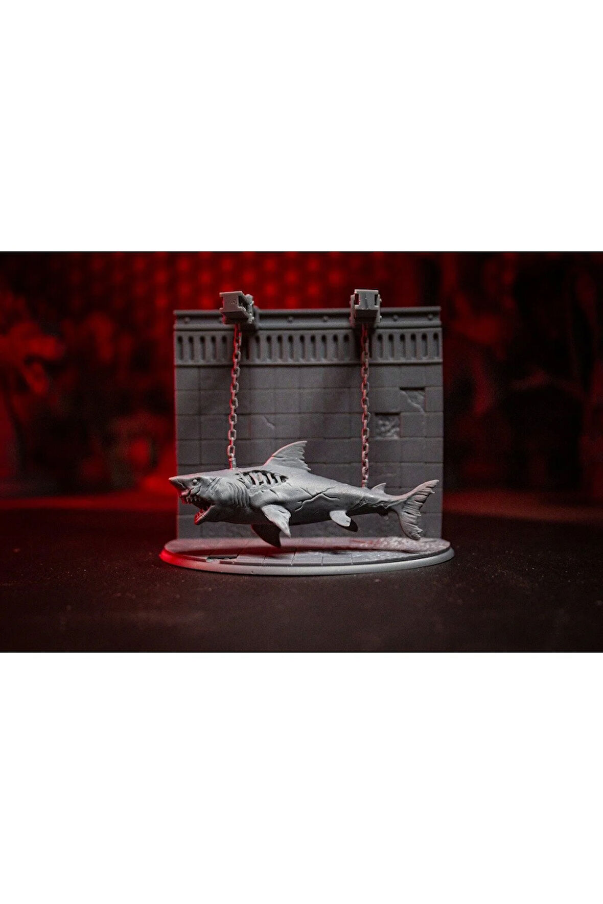Zincirlenmiş Dehşet "Jaws'ın Hücresi" (3D Baskı Diorama)