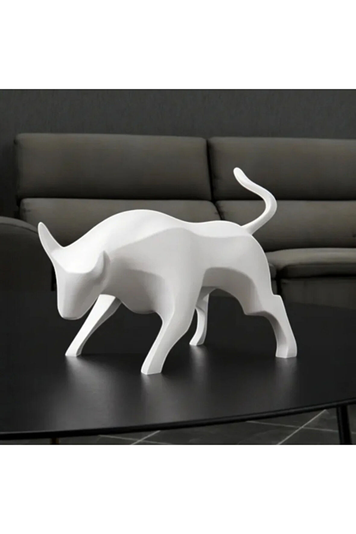 Dekoratif Boğa Figürü 3D yazıcı baskı