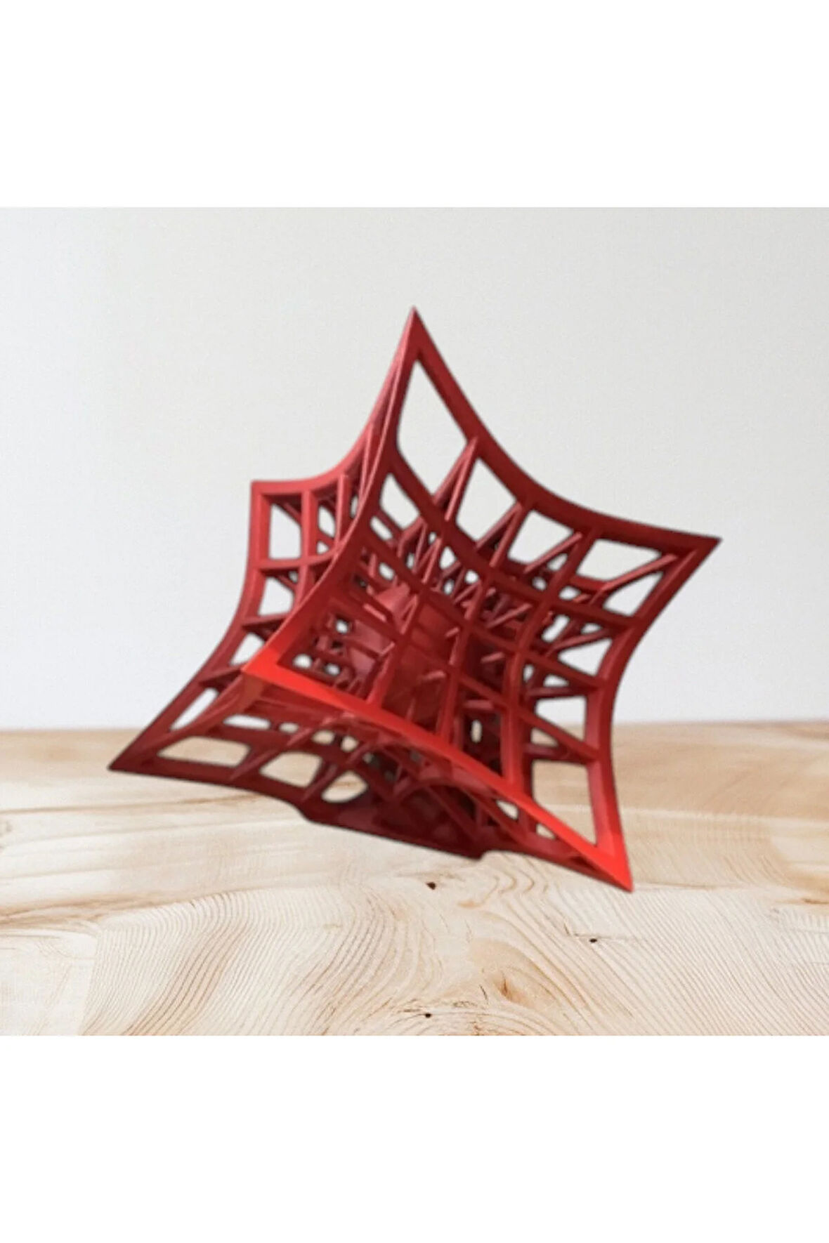 Modern Geometrik Dekoratif Heykel - 3D Baskı Sanat Eseri
