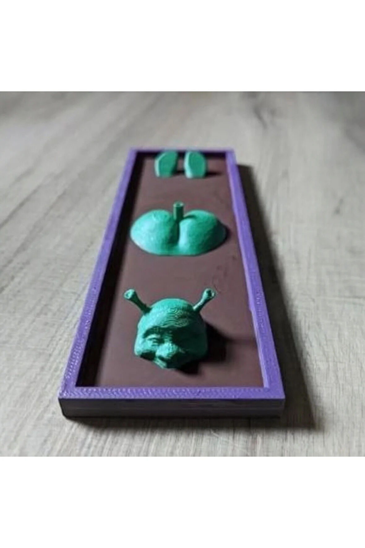 Shrek Figürlü Tütsülük - 22 cm 3D Yazıcıyla Üretilmiş