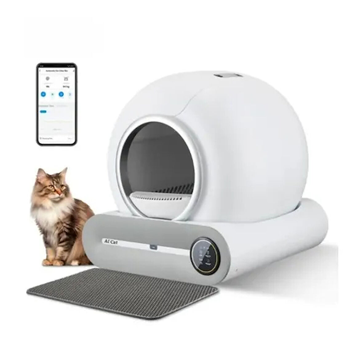 Akıllı Otomatik Kedi Tuvaleti