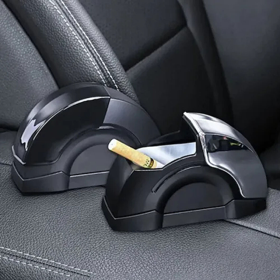 Araç İçi Otomatik Kapaklı Küllük