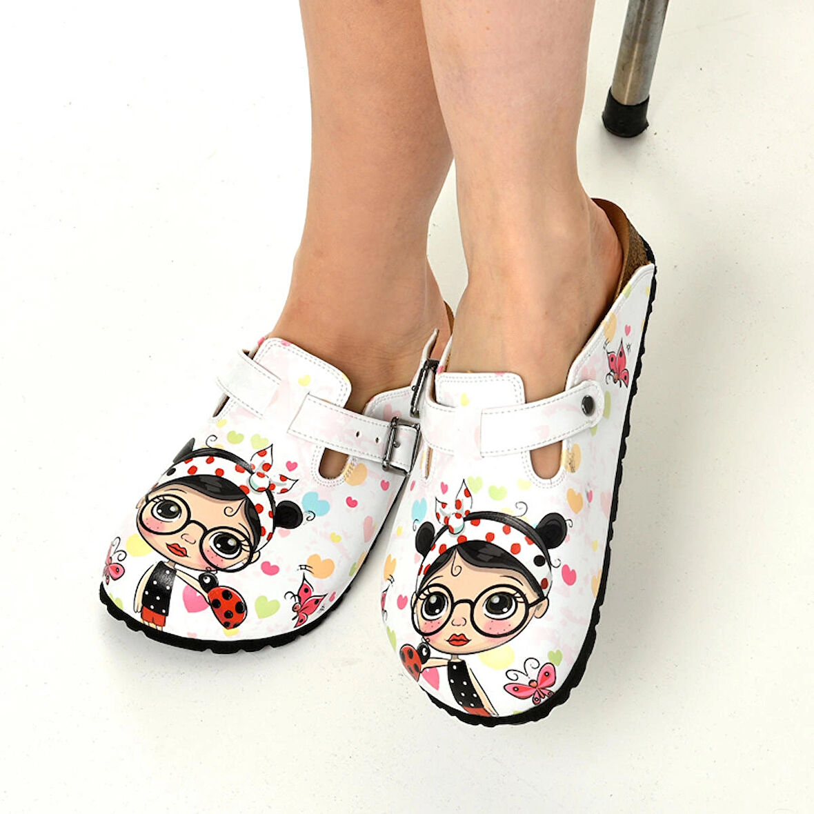 5013 Bandanalı Kız Sabo Terlik