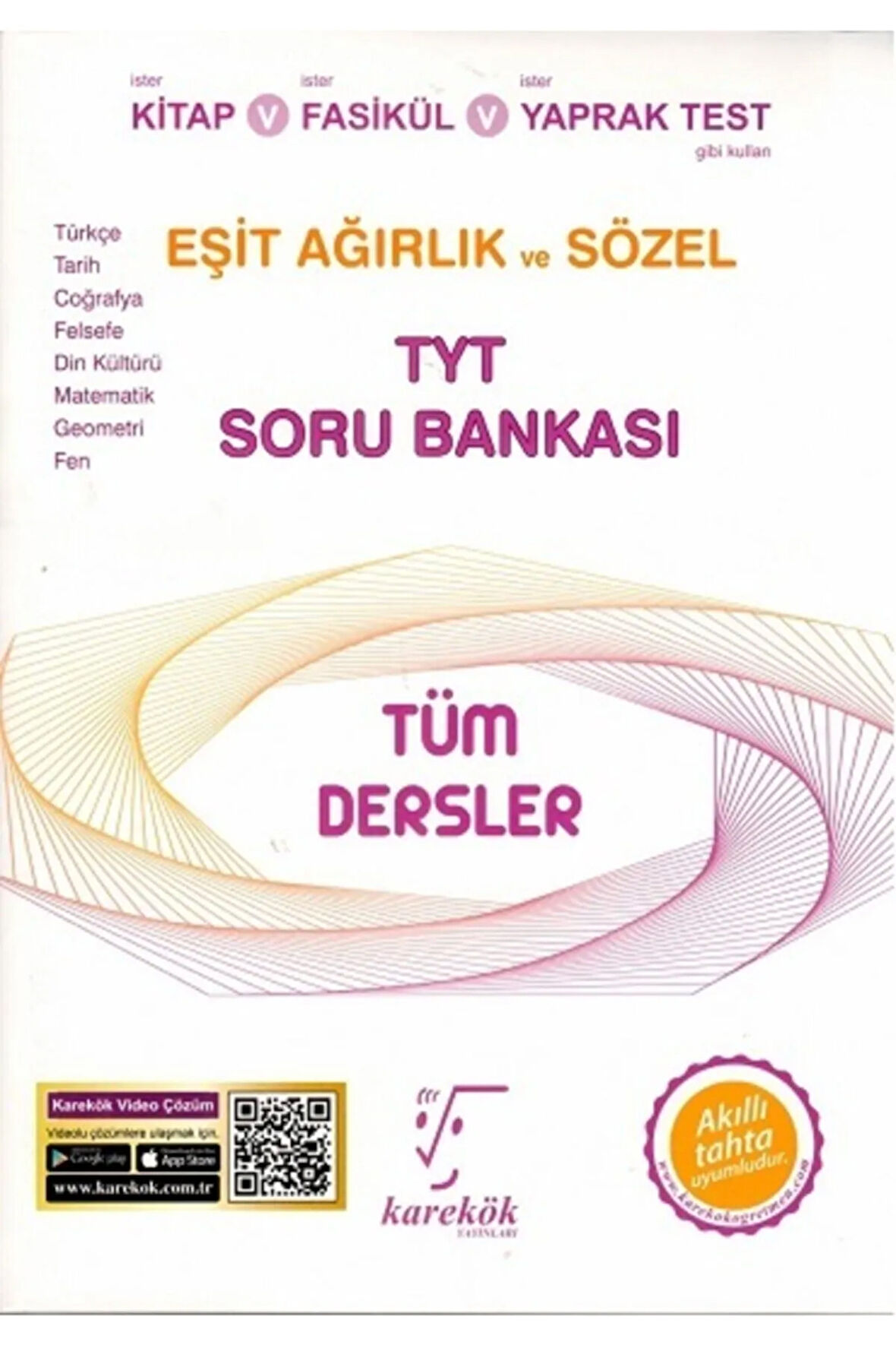 Karekök Tyt Eşit Ağırlık Ve Sözel Tüm Dersler Soru Bankası
