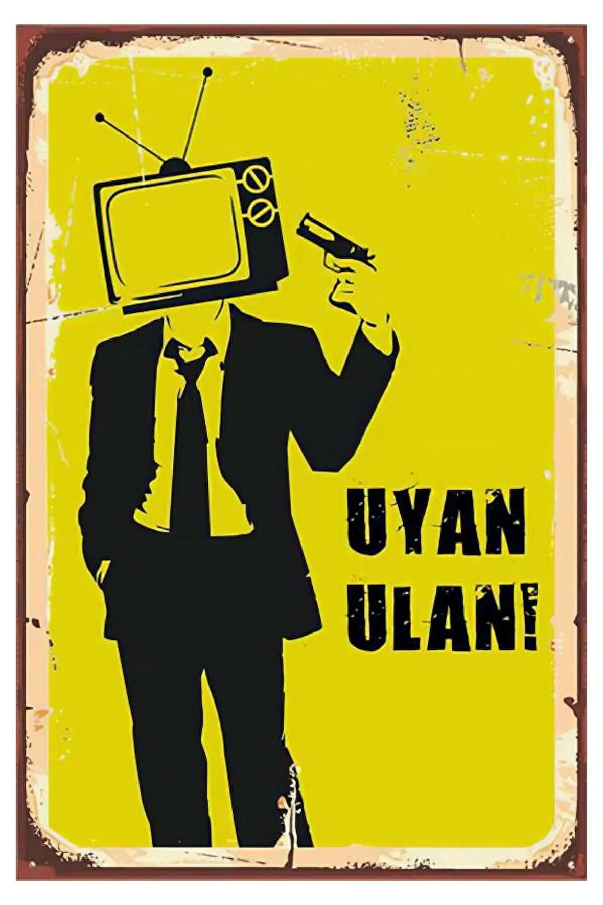 Slogan Yazı Ahşap Mdf Poster, Modern Duvar Dekoru, Sanatsal Poster, Ev Ofis, Cafe Duvar Süs