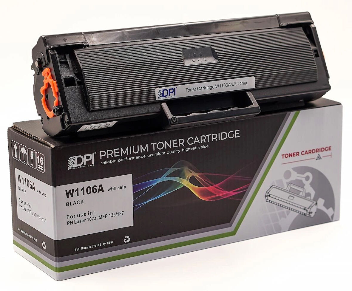 Dpi Toner HP W1106A Muadil Toner 1.000 Baskı
