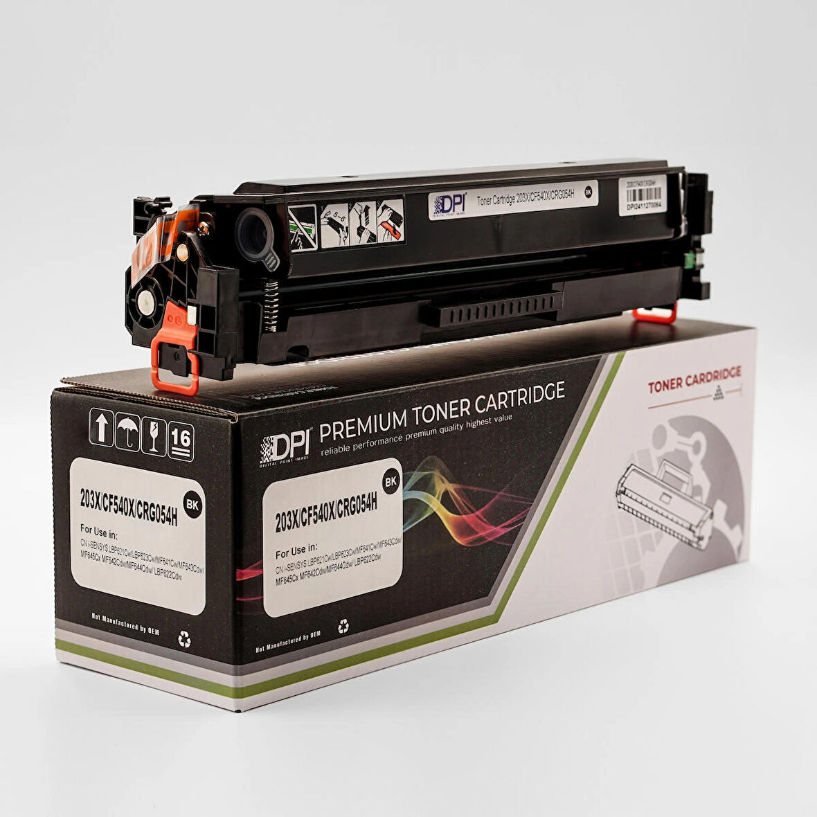 Dpi Toner HP 203X CF540X Siyah CHİPLİ Muadil Toner 3400 Baskı