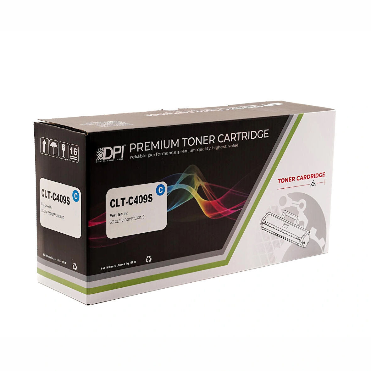 Dpi Toner Samsung CLT-C409S Cyan Muadil Toner 1.000 Baskı