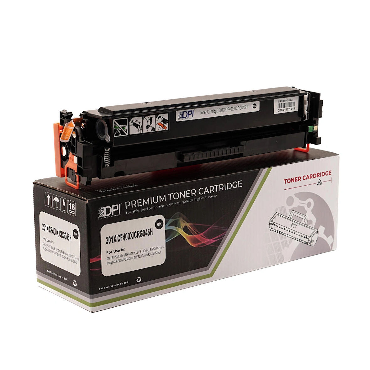 Dpi Toner HP 201X CF402X CHİPLİ Muadil Toner 2800 Baskı (Siyah)