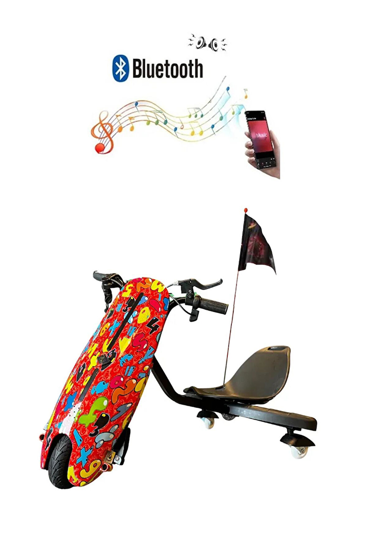 Citymate Drift Car Elektrikli Kaykay Bluetooth Dirift Kar Hoverboard Scooter Ledli Bluetoothlu D28
