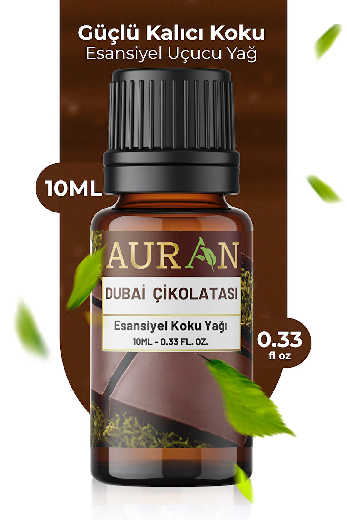Dubai Çikolatası Esansiyel Uçucu Koku Yağı Buhurdanlık Yağı Difüzör Esansı Hobi Esans Ortam Oda Kokusu 10ml