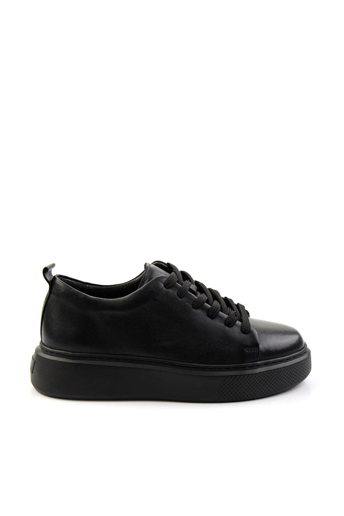 Siyah Leather Erkek Sneaker E01011032503