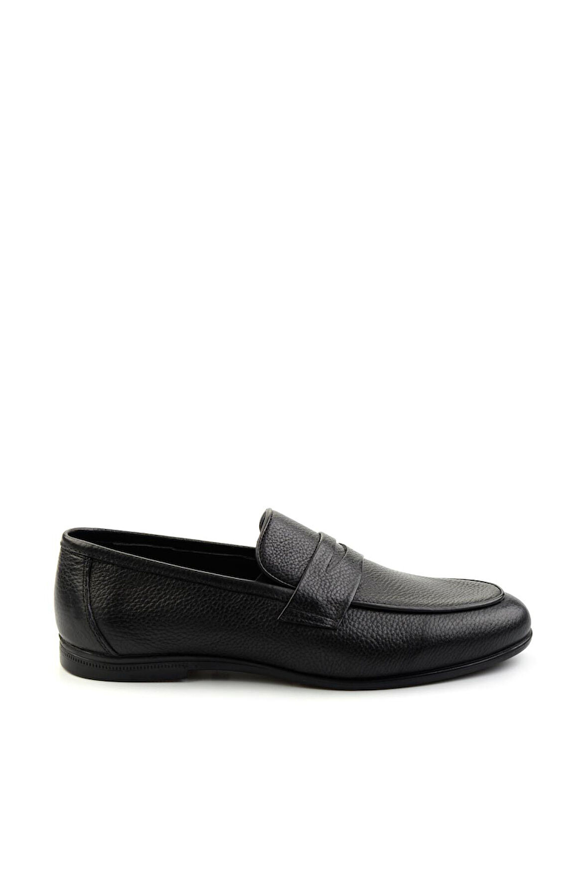 Siyah Leather Erkek Klasik Ayakkabı E01054161240
