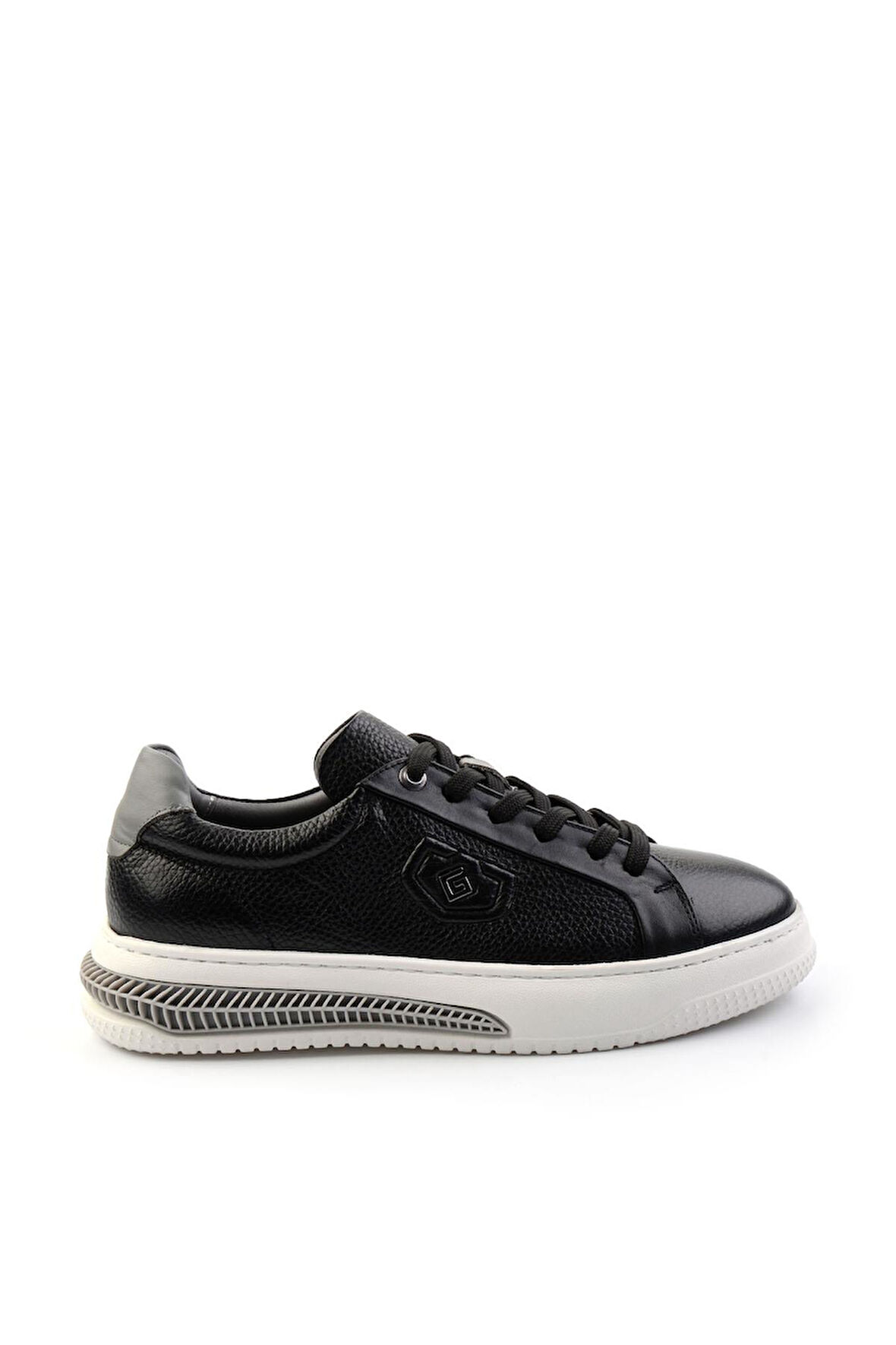 Siyah Leather Erkek Sneaker E01075574903