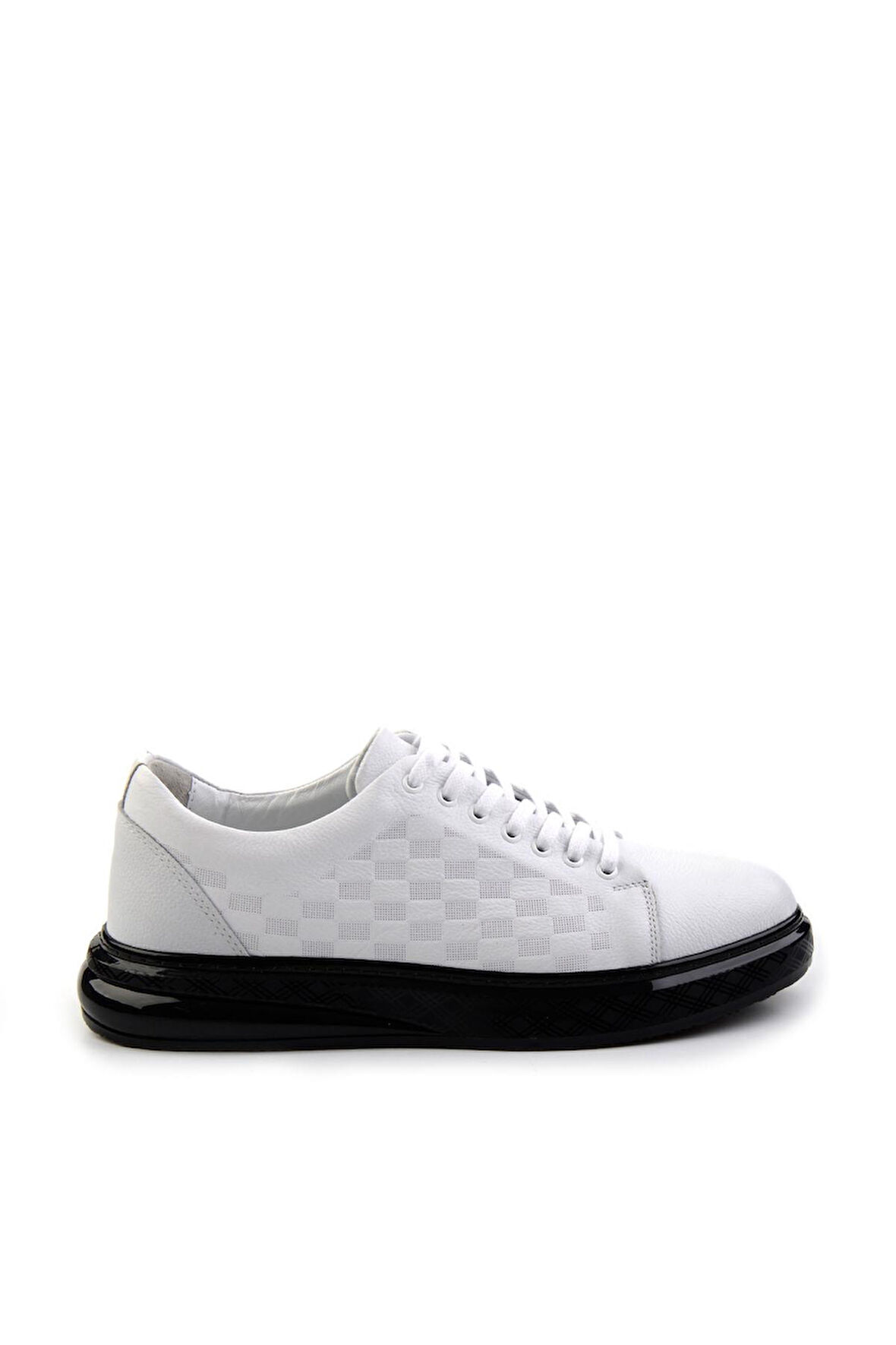 Beyaz Leather Erkek Sneaker E01081100303