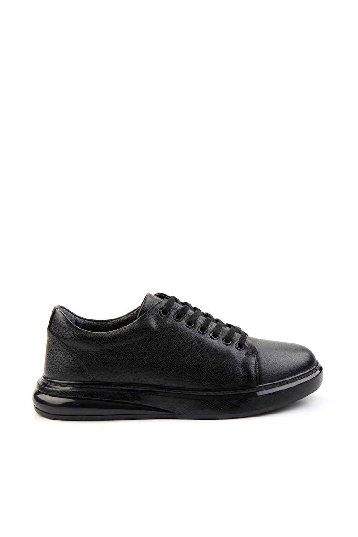 Siyah Leather Erkek Sneaker E01081010303
