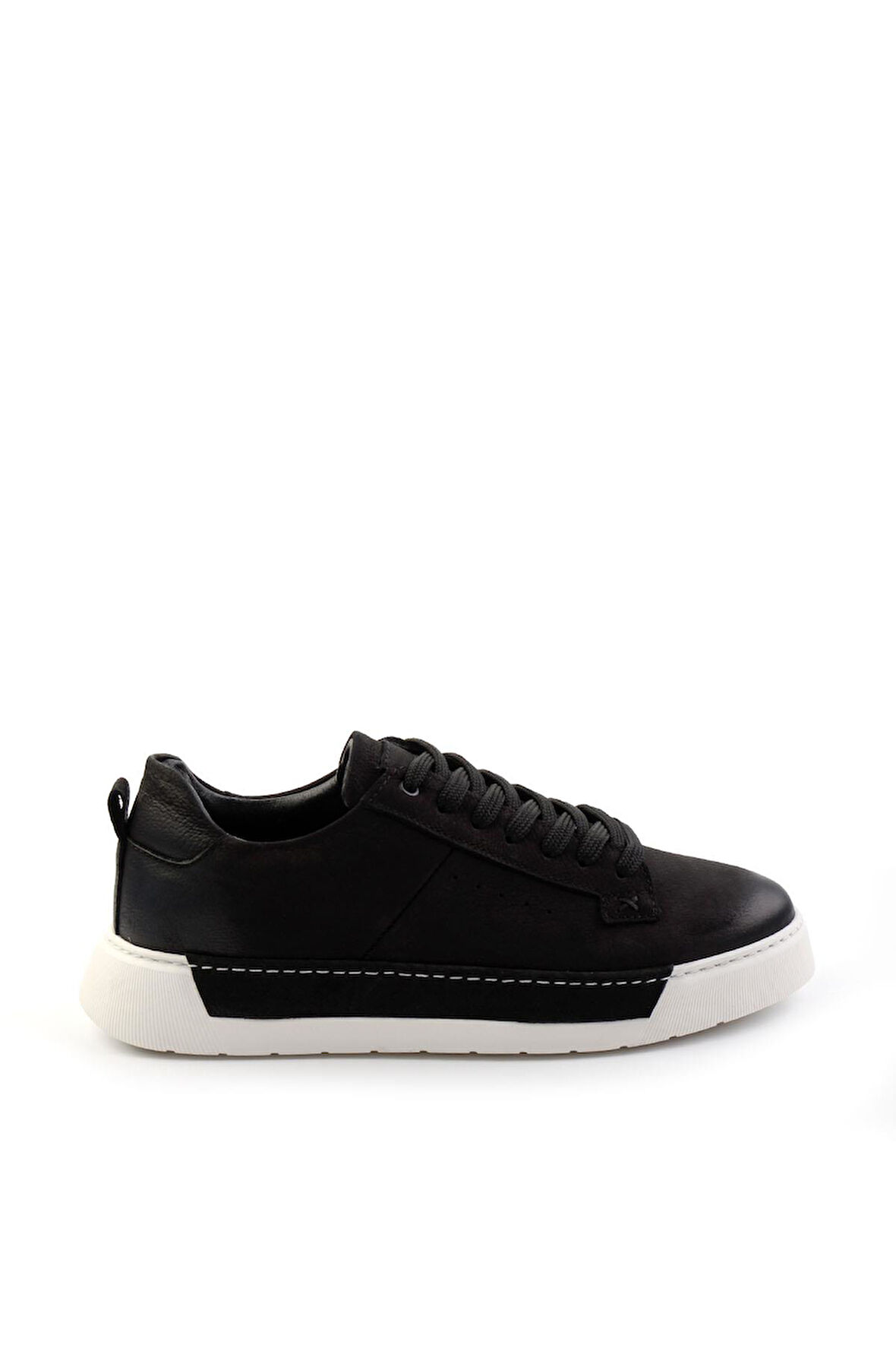Siyah Leather Erkek Casual Ayakkabı E01089000301