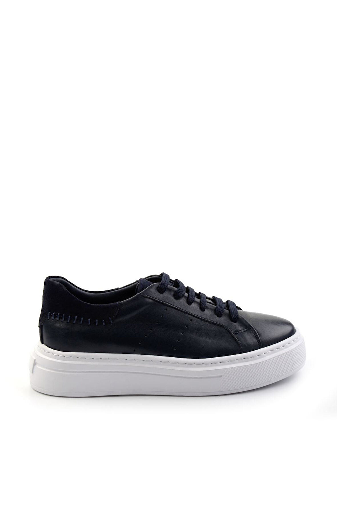 Lacivert Leather Erkek Sneaker E01087114303