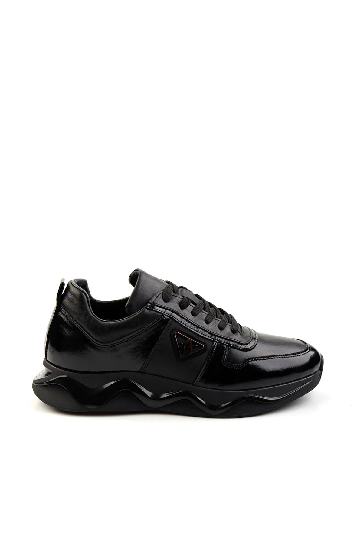 Siyah Leather Erkek Sneaker E01347072114