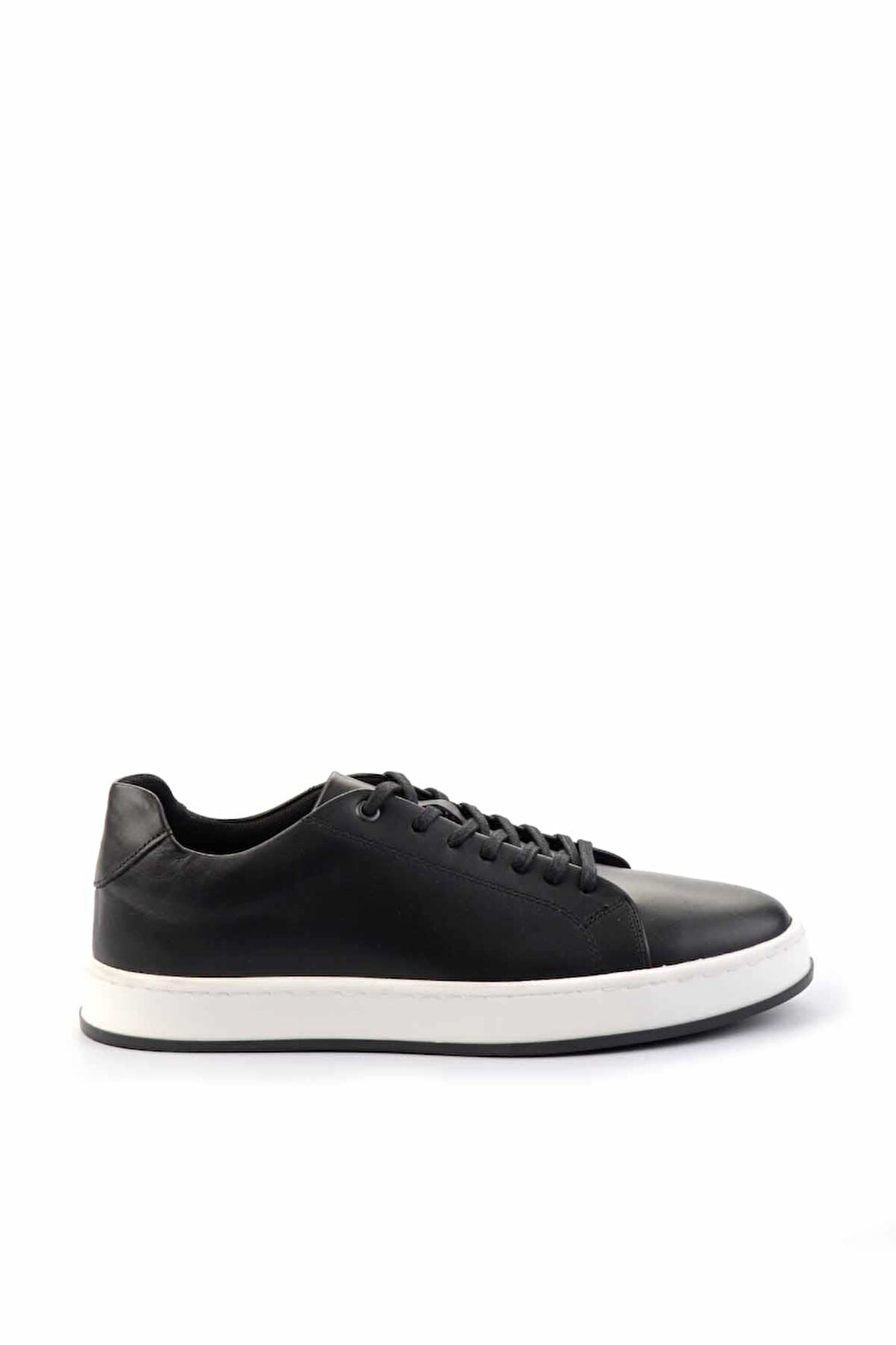 Siyah Leather Erkek Casual Ayakkabı E01380110243