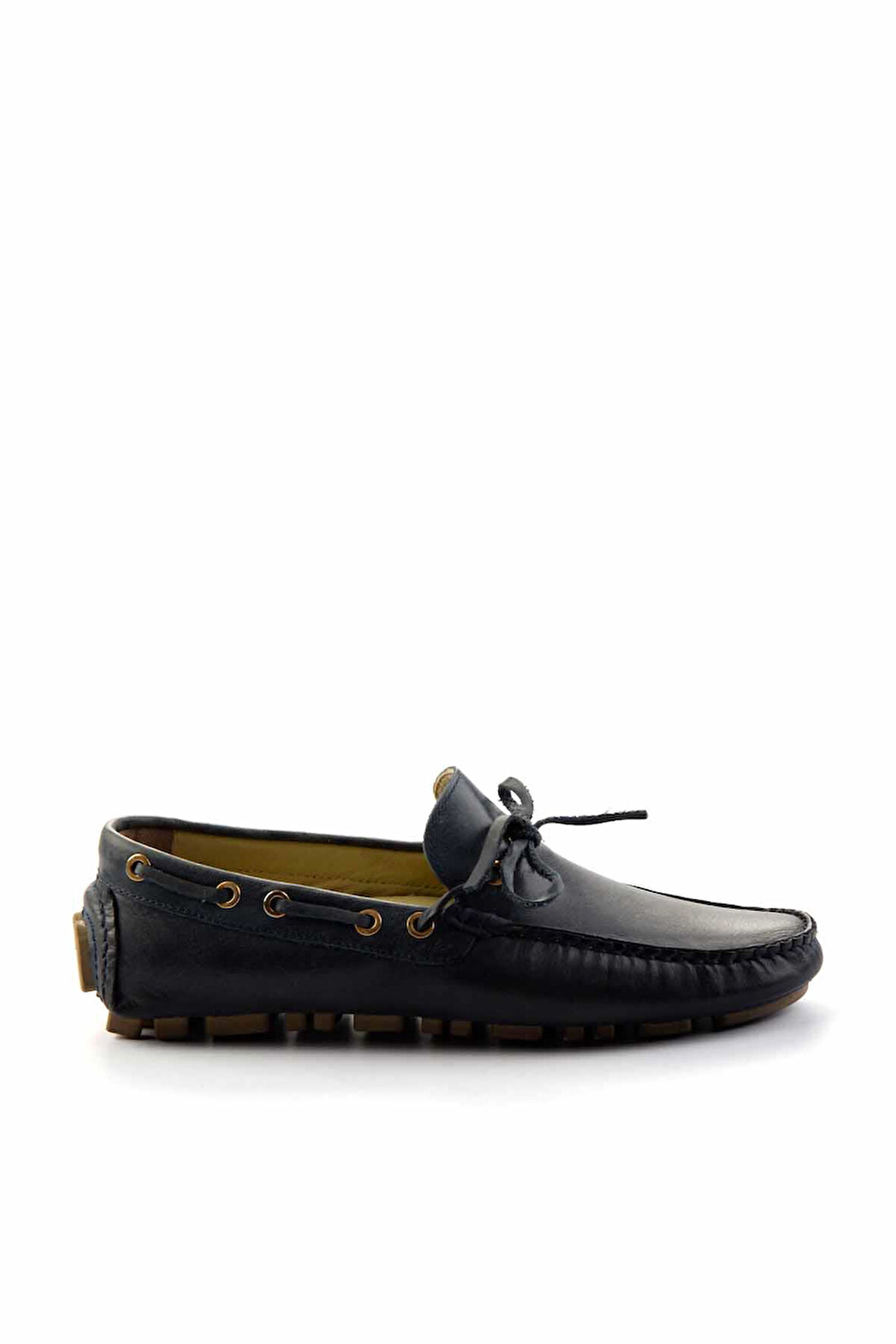 Lacivert Leather Erkek Loafer Ayakkabı E01395332140