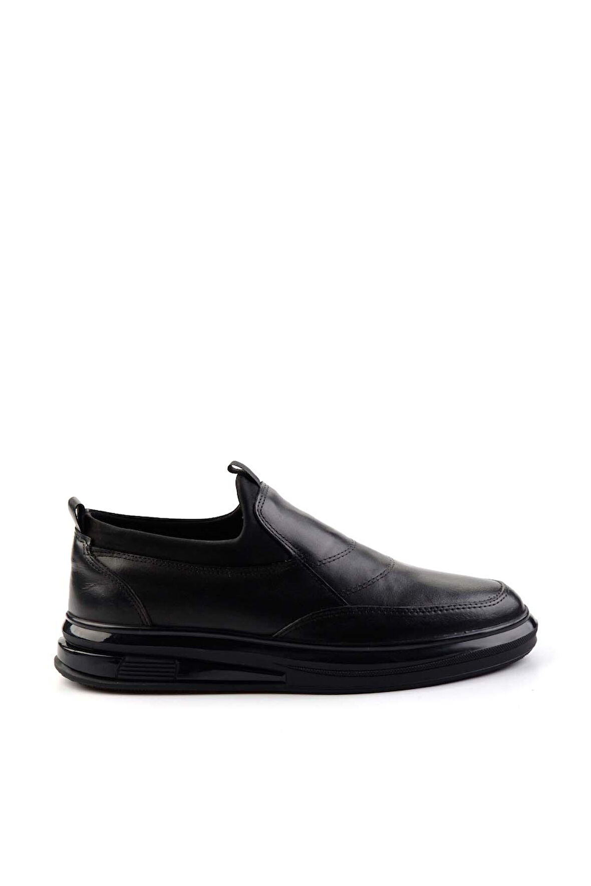 Siyah Leather Erkek Casual Ayakkabı E01401082043