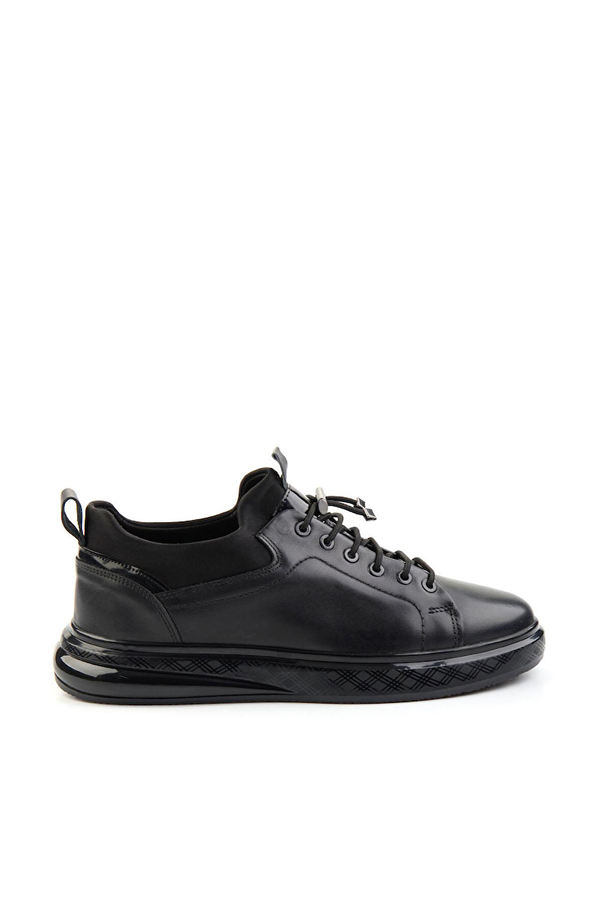 Siyah Leather Erkek Casual Ayakkabı E01401082243