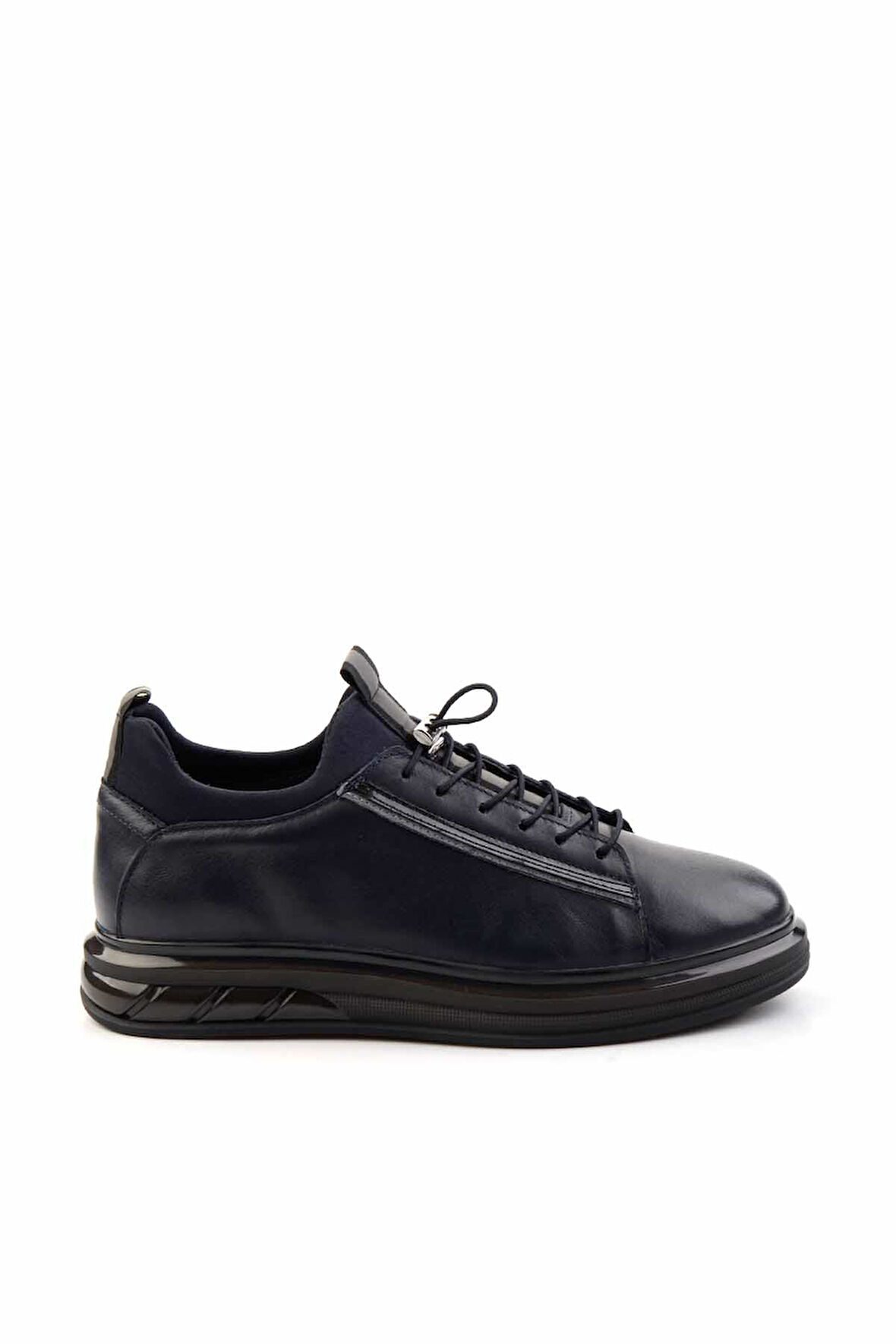 Lacivert Leather Erkek Sneaker E01585756540