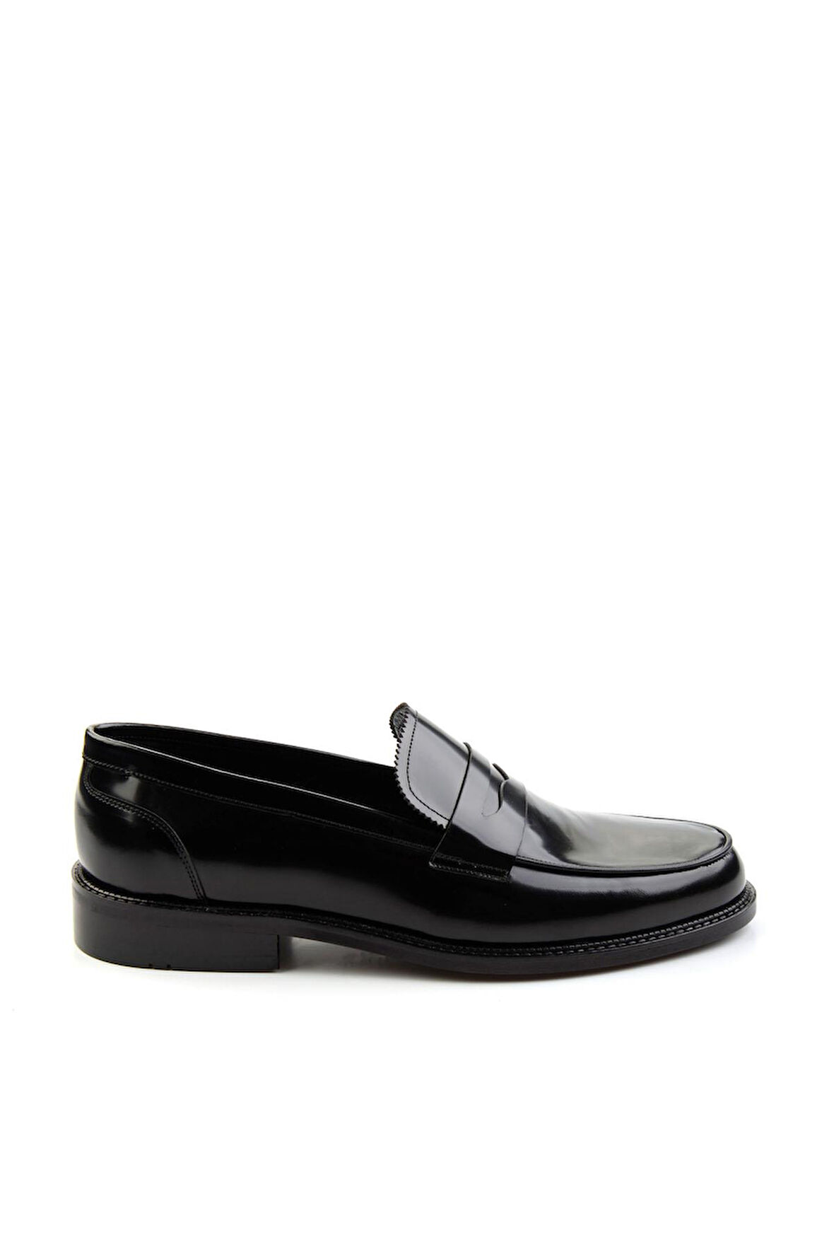 Siyah Leather Erkek Klasik Ayakkabı E01630311714
