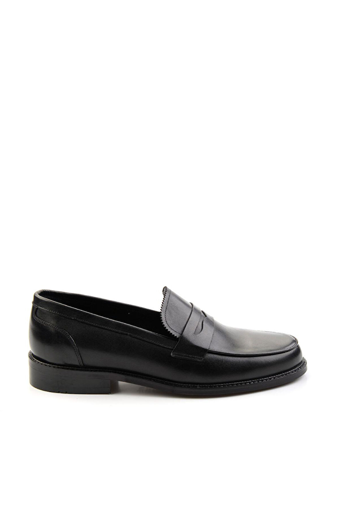 Siyah Leather Erkek Klasik Ayakkabı E01630311741