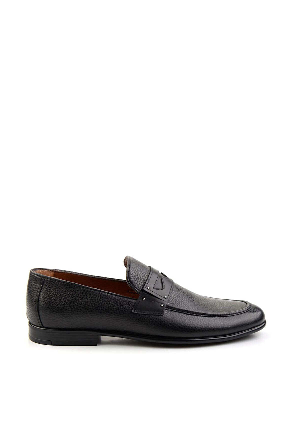 Siyah Leather Erkek Casual Ayakkabı E01758308440
