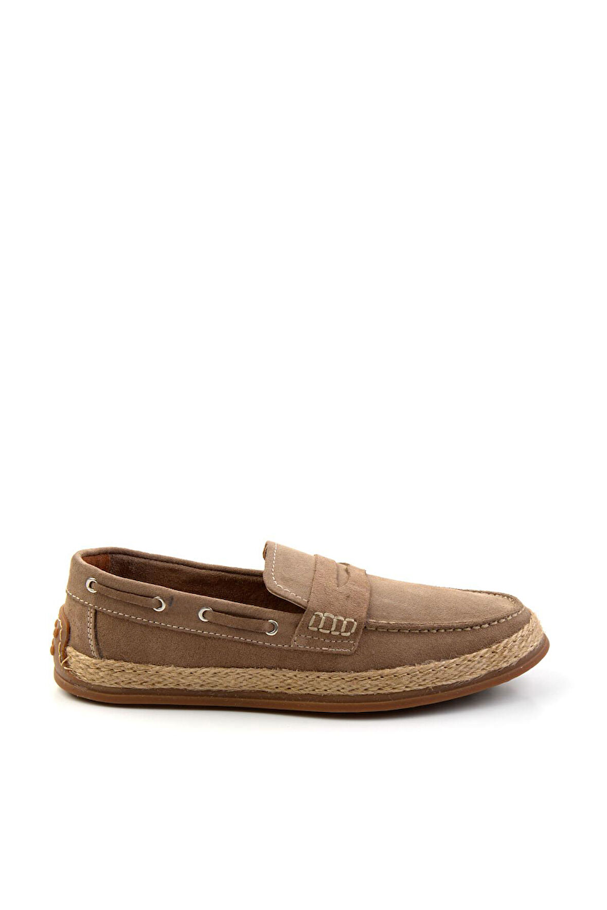 Bej Leather Erkek Espadril E01863815502