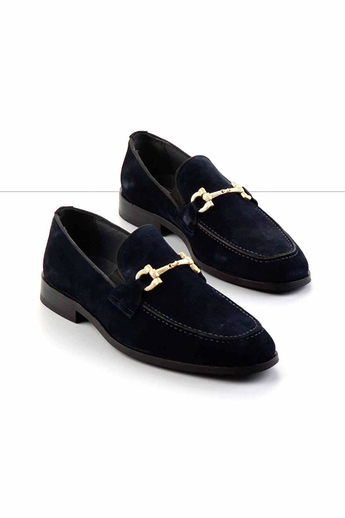 Lacivert Hakiki Deri Erkek Klasik Ayakkabı E01902004502
