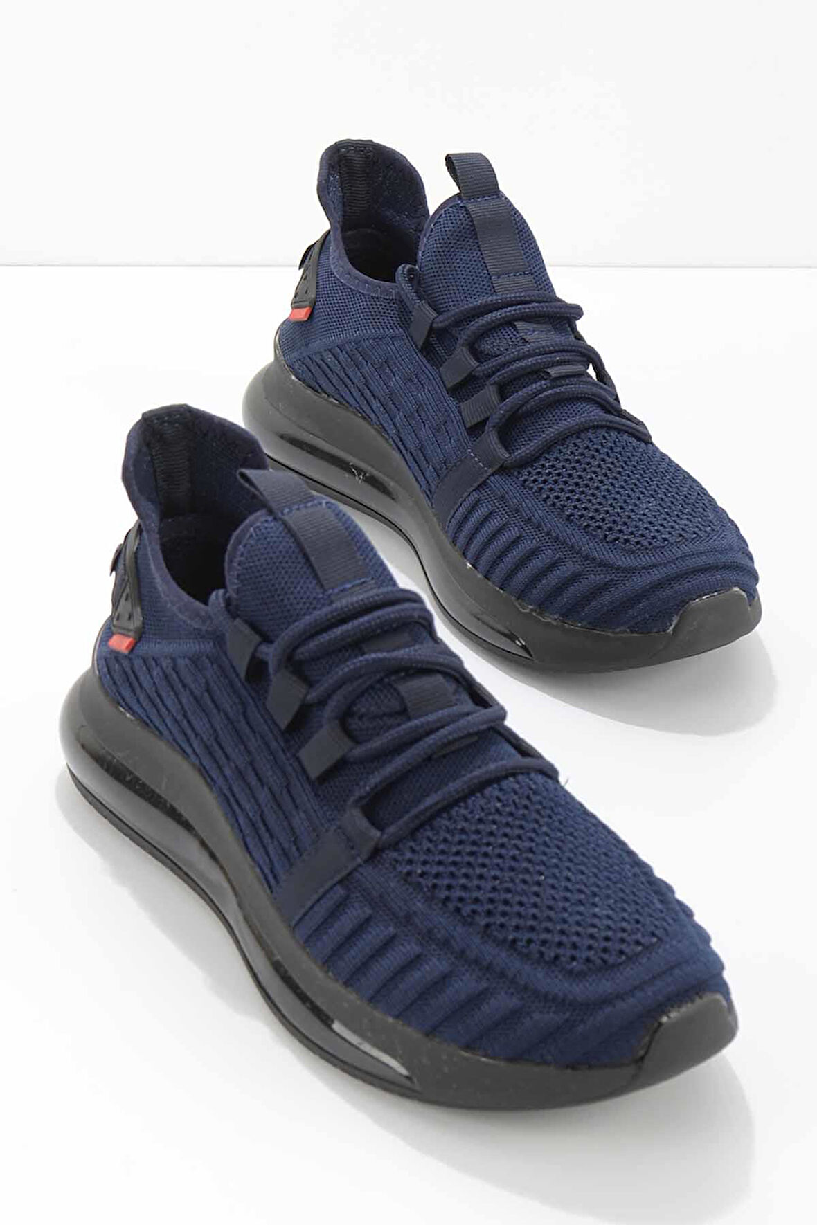 Lacivert Triko  Erkek Sneaker E01986202582