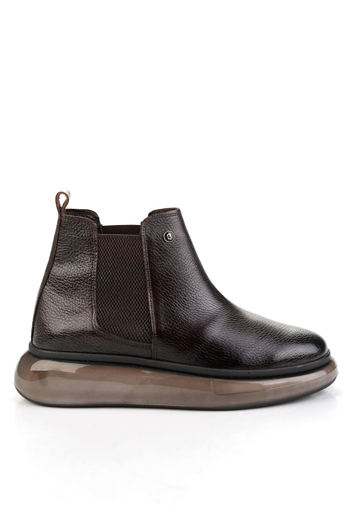 Kahve Hakiki Deri Erkek Bot & Bootie E02401080540