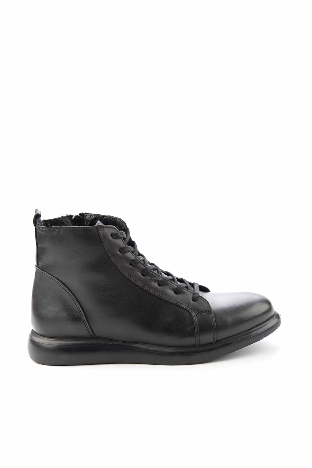 Siyah Leather Erkek Bot & Bootie E02549681303